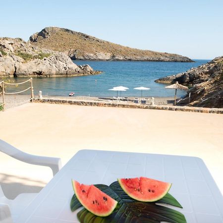 Beachfront Studio Kyma West ~ Crete'S Hidden Gem Kalí Liménesz Kültér fotó
