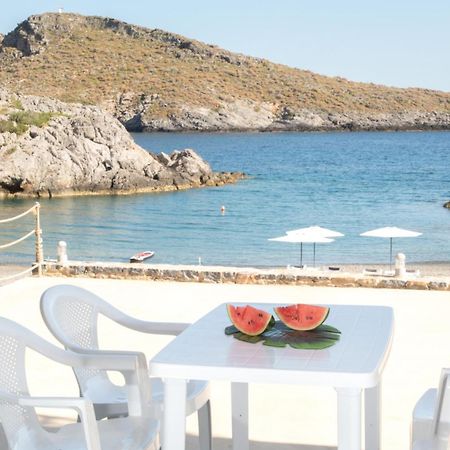 Beachfront Studio Kyma West ~ Crete'S Hidden Gem Kalí Liménesz Kültér fotó