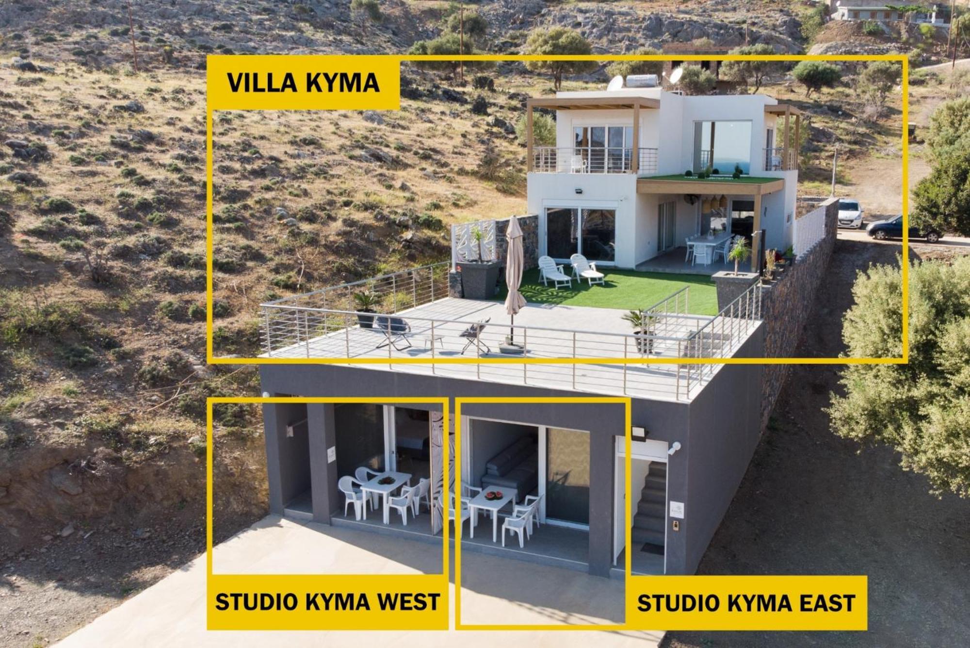 Beachfront Studio Kyma West ~ Crete'S Hidden Gem Kalí Liménesz Kültér fotó